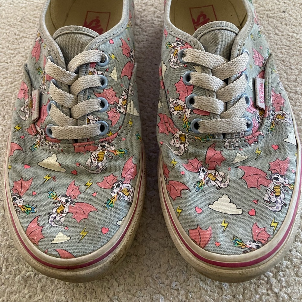 Vans rainbow dragon low top top